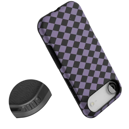 Midnight Hex | Purple Checkered Case