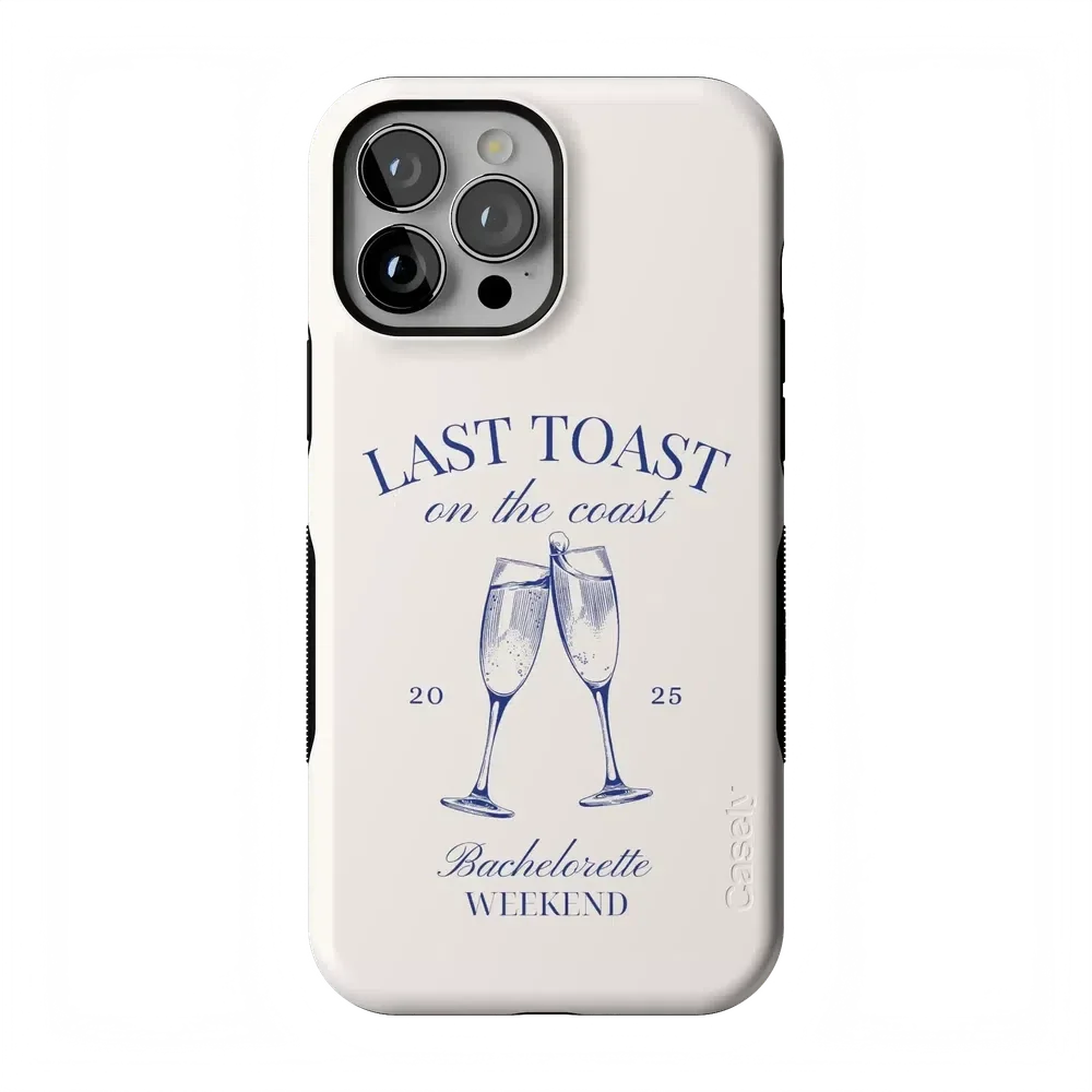 Last Toast | Off-White Coastal Bachelorette Case