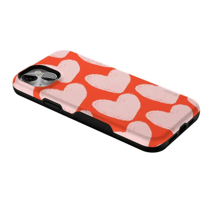 Love You More | Heart Doodle Case