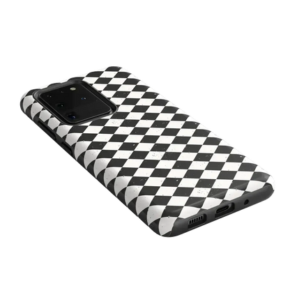 Salem's Hex | Black & White Checkered Case