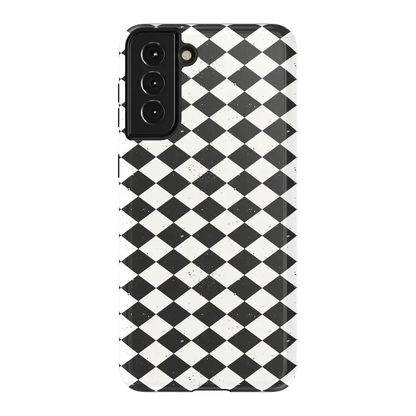 Salem's Hex | Black & White Checkered Case