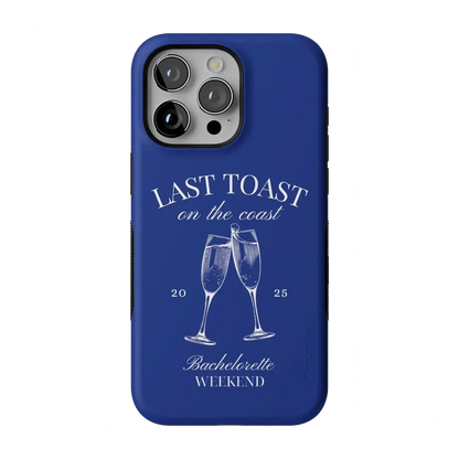 Last Toast | Blue Coastal Bachelorette Case
