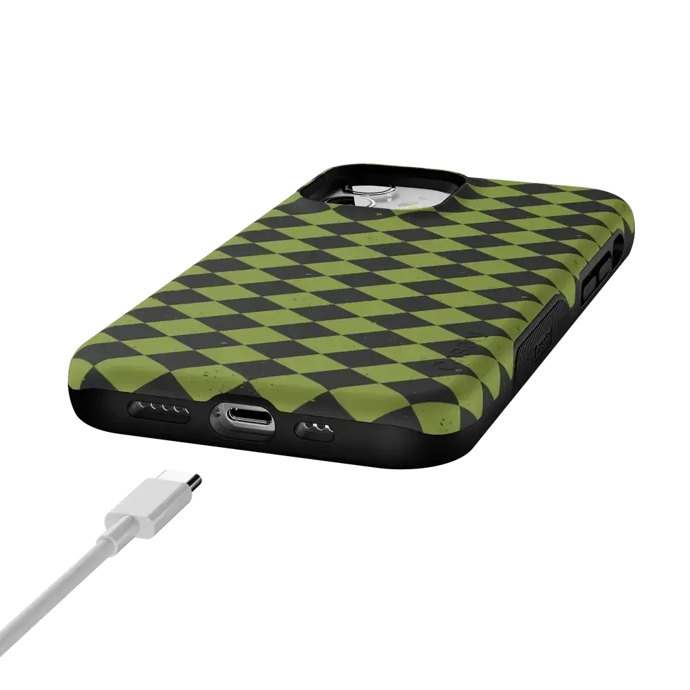 Wicked Hex | Green Checkered Case