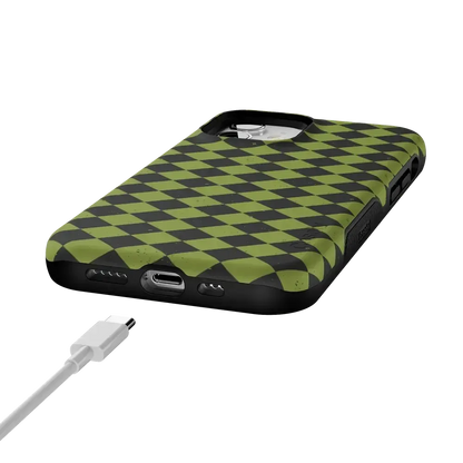 Wicked Hex | Green Checkered Case