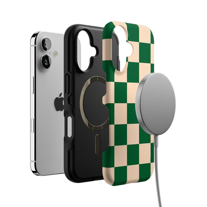 Fit Check | Green Checkerboard Case