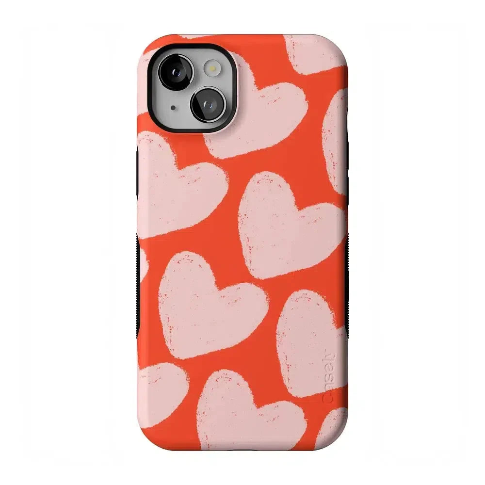 Love You More | Heart Doodle Case
