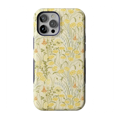 Boho Blooms | Golden Floral Case