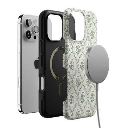 Sage Tapestry | Floral Vines Case