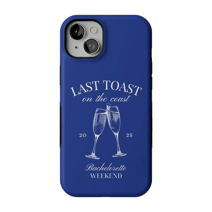 Last Toast | Blue Coastal Bachelorette Case