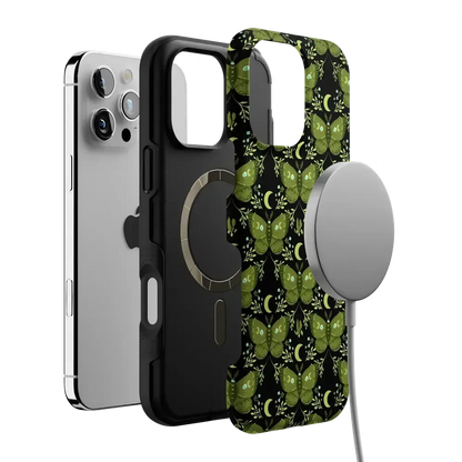 Mystic Moths | Green Twilight Case