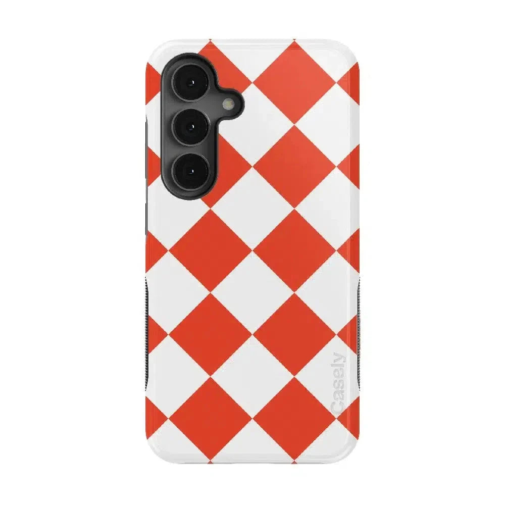 Red Checkerboard | High Contrast Design Case