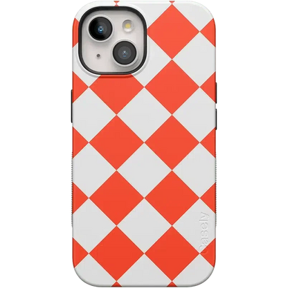 Red Checkerboard | High Contrast Design Case