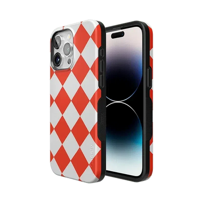 Red Checkerboard | High Contrast Design Case