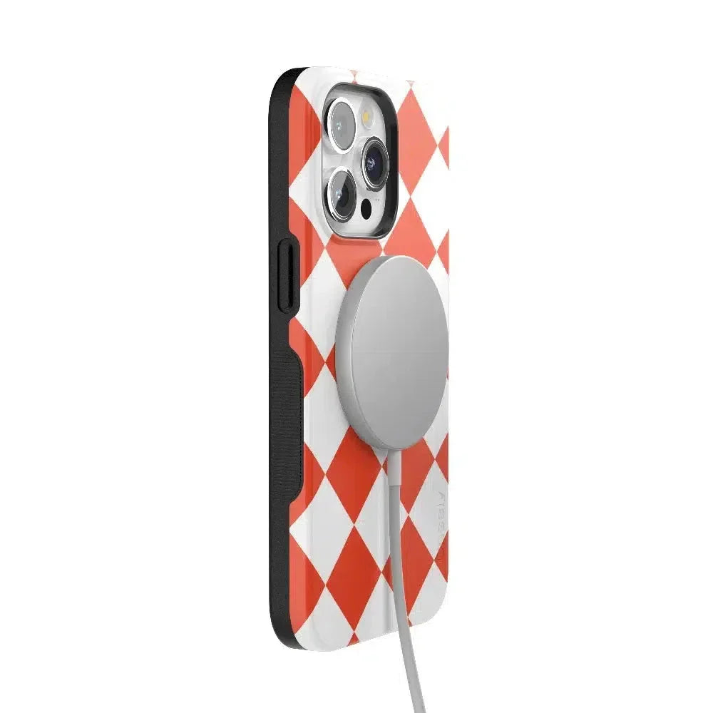 Red Checkerboard | High Contrast Design Case