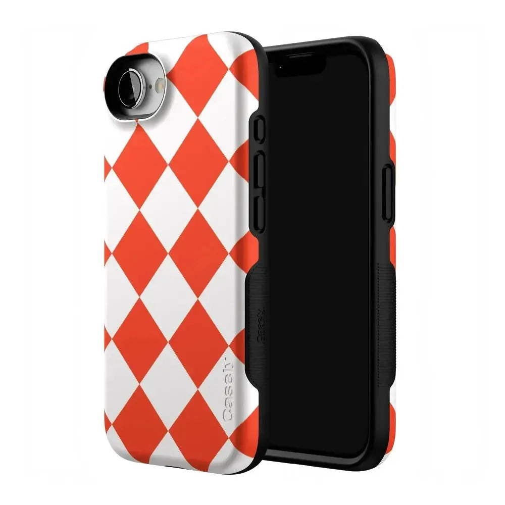 Red Checkerboard | High Contrast Design Case