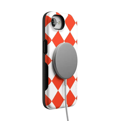 Red Checkerboard | High Contrast Design Case