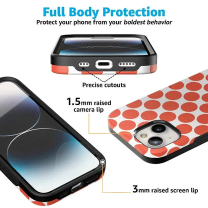 Red Dots | High Contrast Design Case