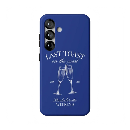 Last Toast | Blue Coastal Bachelorette Case