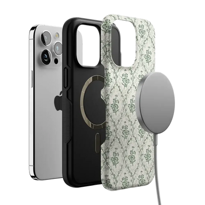 Sage Tapestry | Floral Vines Case