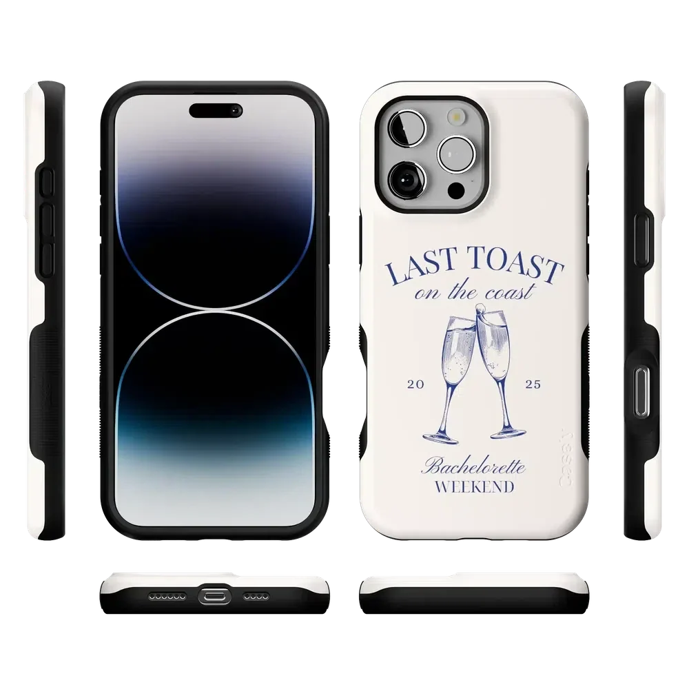 Last Toast | Off-White Coastal Bachelorette Case