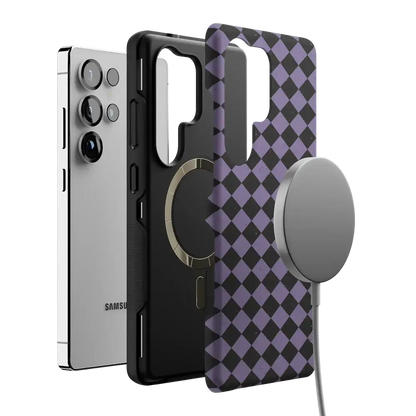Midnight Hex | Purple Checkered Case