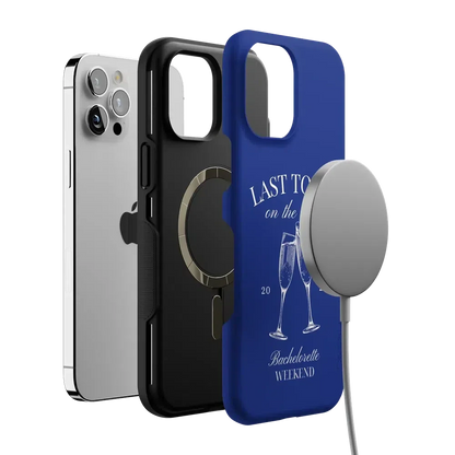 Last Toast | Blue Coastal Bachelorette Case