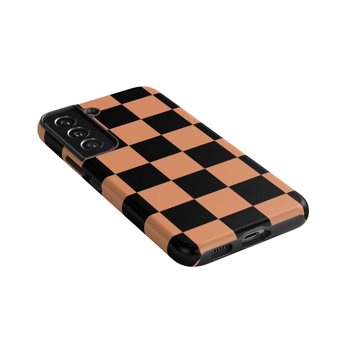 Fit Check | Black & Brown Checkerboard Case