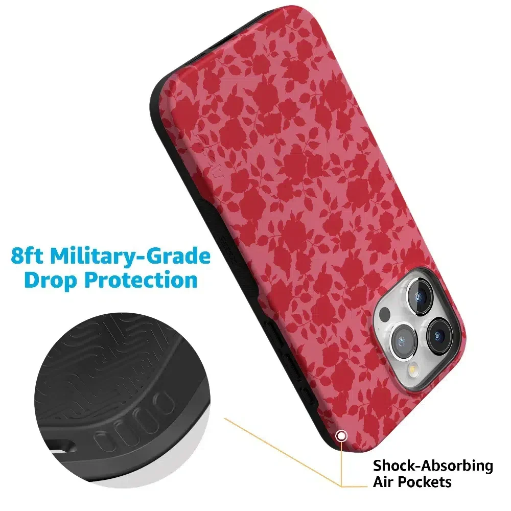 Rose Garden | Red Aesthetic Case