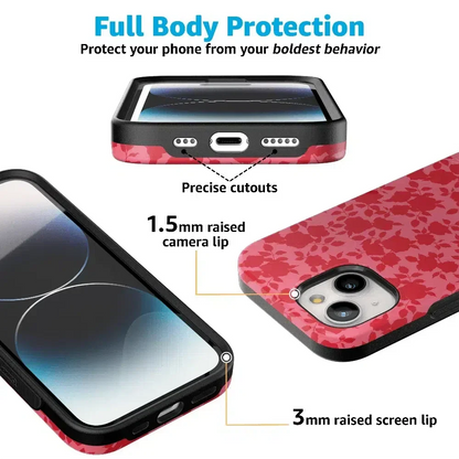 Rose Garden | Red Aesthetic Case