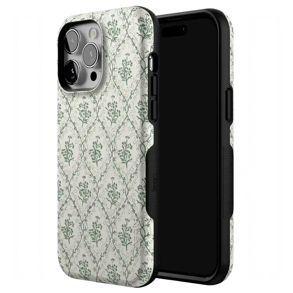 Sage Tapestry | Floral Vines Case