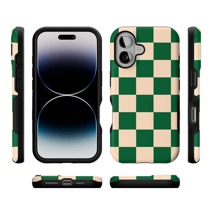 Fit Check | Green Checkerboard Case
