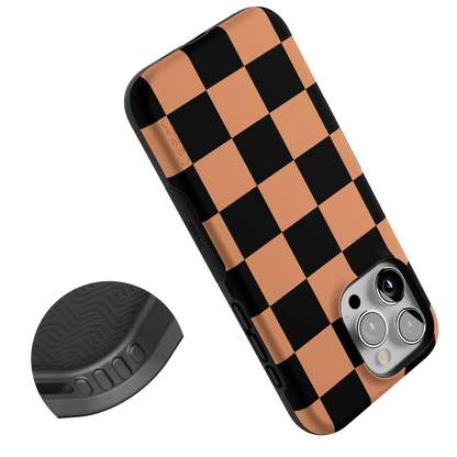 Fit Check | Black & Brown Checkerboard Case