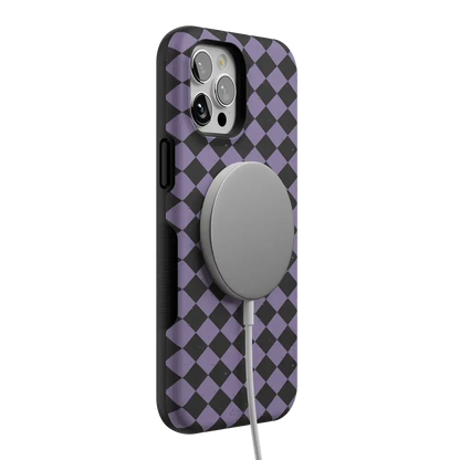 Midnight Hex | Purple Checkered Case
