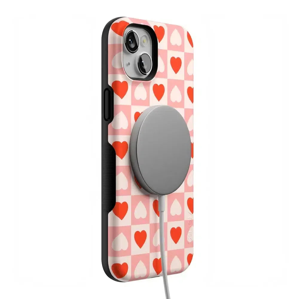 King of My Heart | Checkered Hearts Case