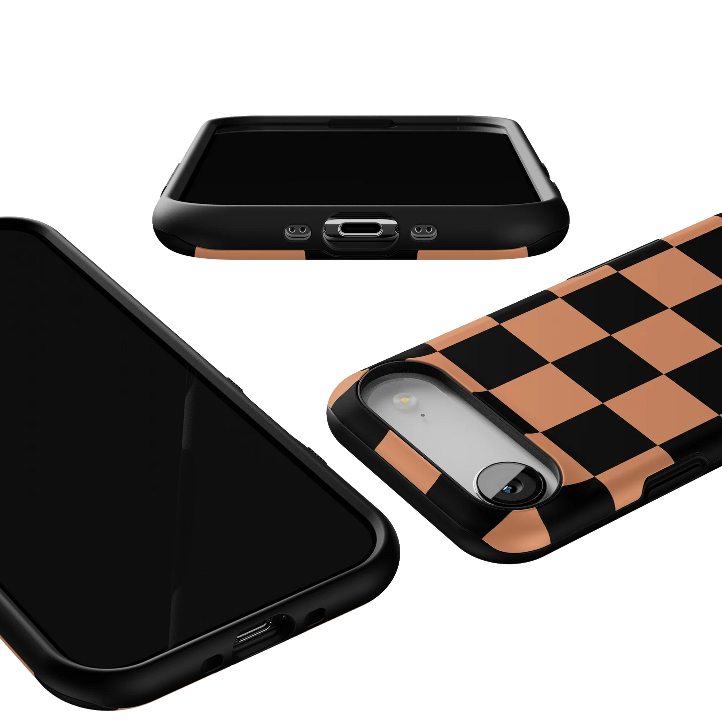 Fit Check | Black & Brown Checkerboard Case