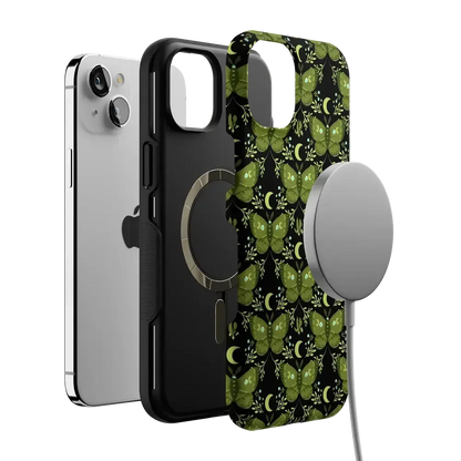 Mystic Moths | Green Twilight Case