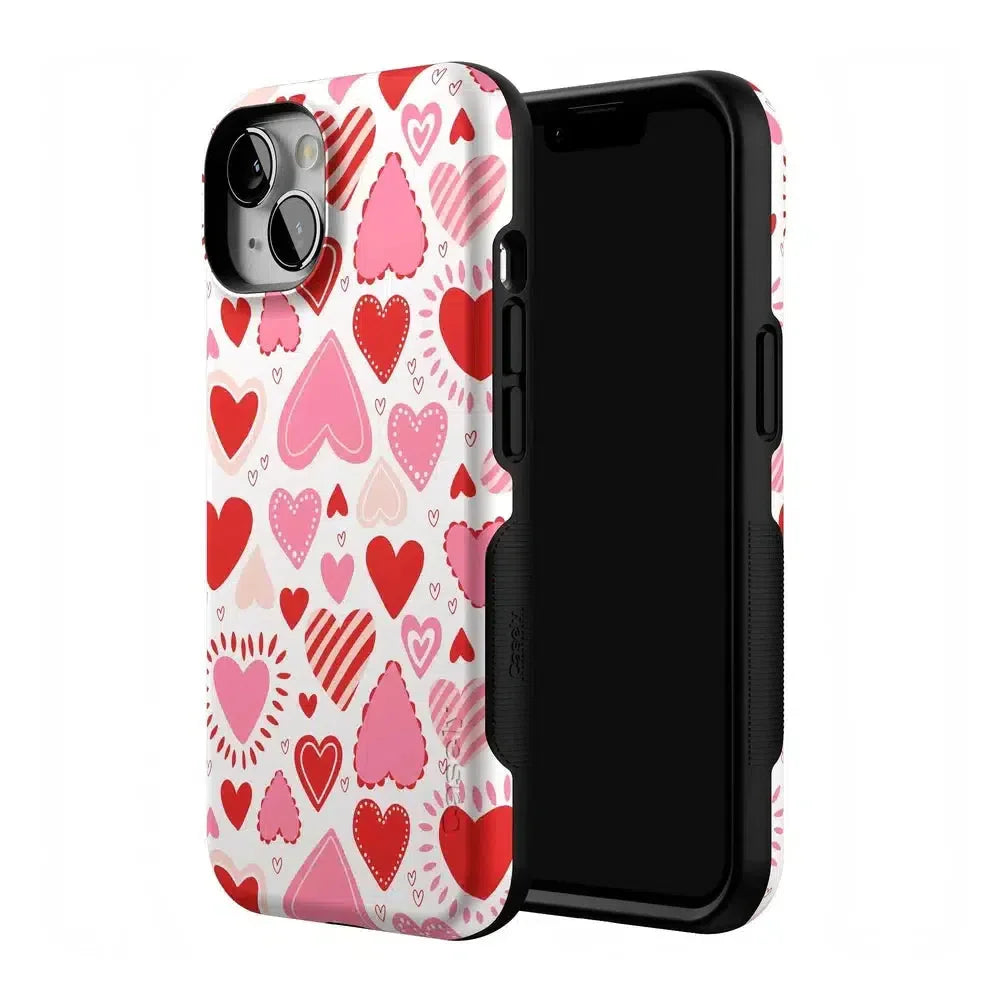 Love Struck | Heart Stickers Case
