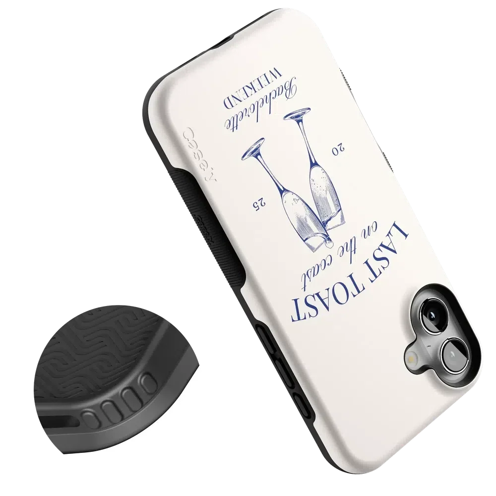 Last Toast | Off-White Coastal Bachelorette Case