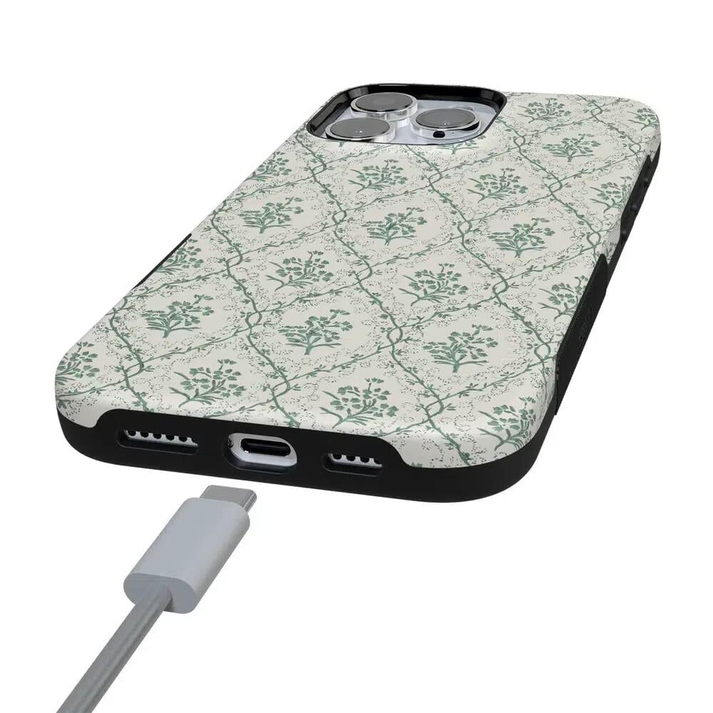 Sage Tapestry | Floral Vines Case