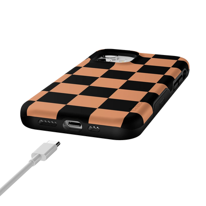 Fit Check | Black & Brown Checkerboard Case