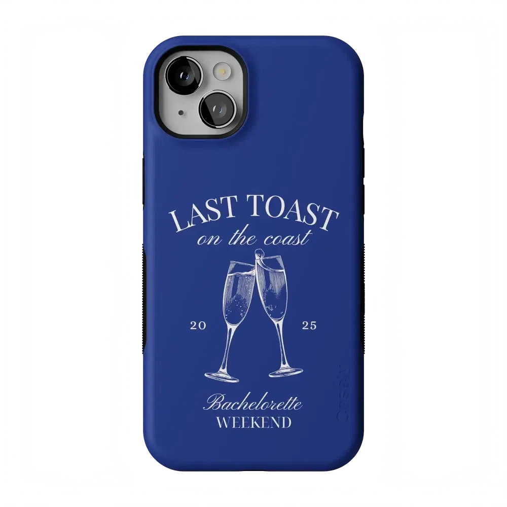 Last Toast | Blue Coastal Bachelorette Case