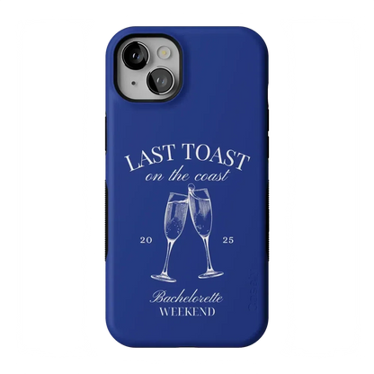 Last Toast | Blue Coastal Bachelorette Case