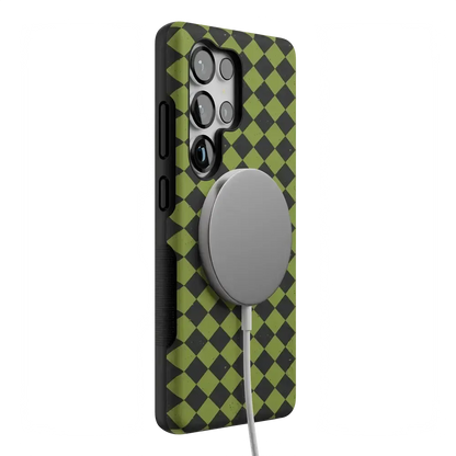 Wicked Hex | Green Checkered Case