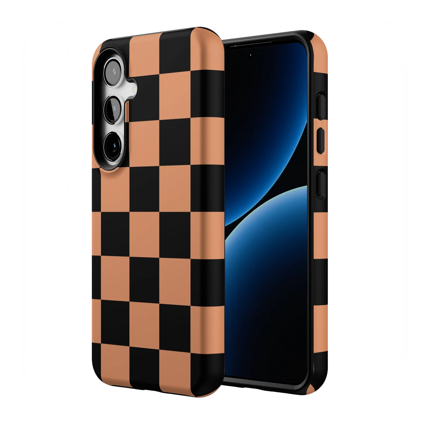 Fit Check | Black & Brown Checkerboard Case