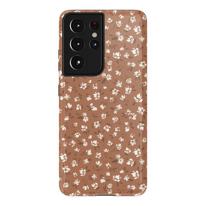 Mocha Meadow | Tiny Flowers Case