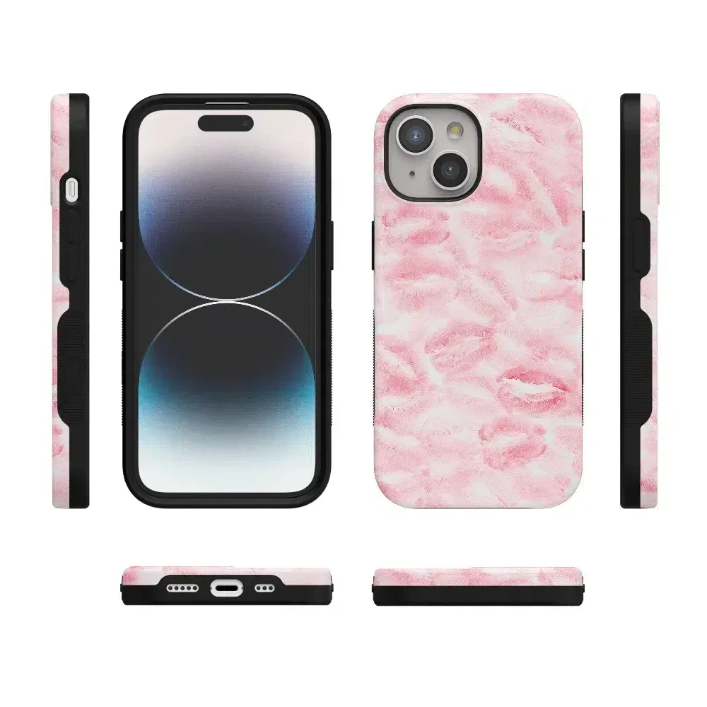 Sealed with a Kiss | Pink Lipstick Case