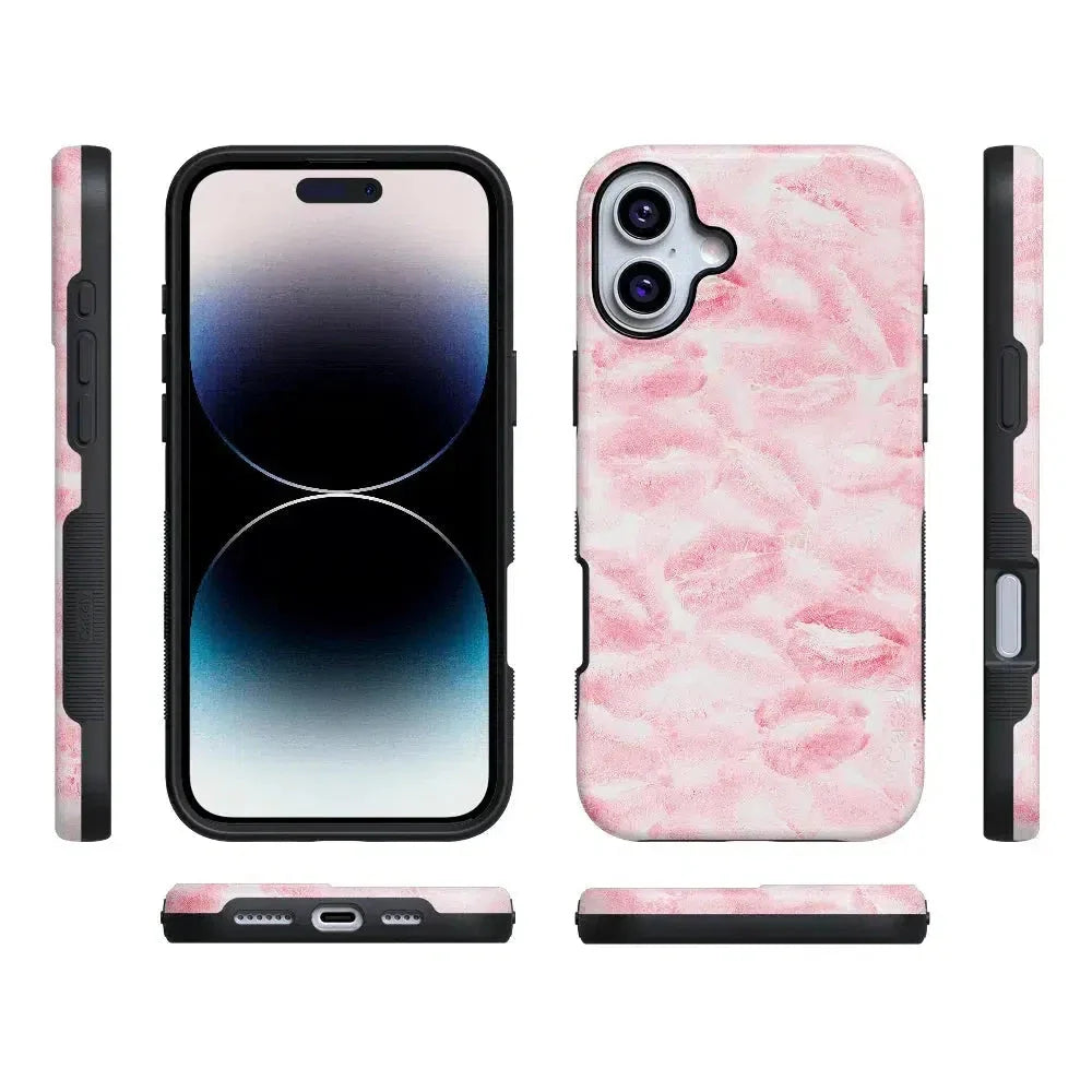 Sealed with a Kiss | Pink Lipstick Case