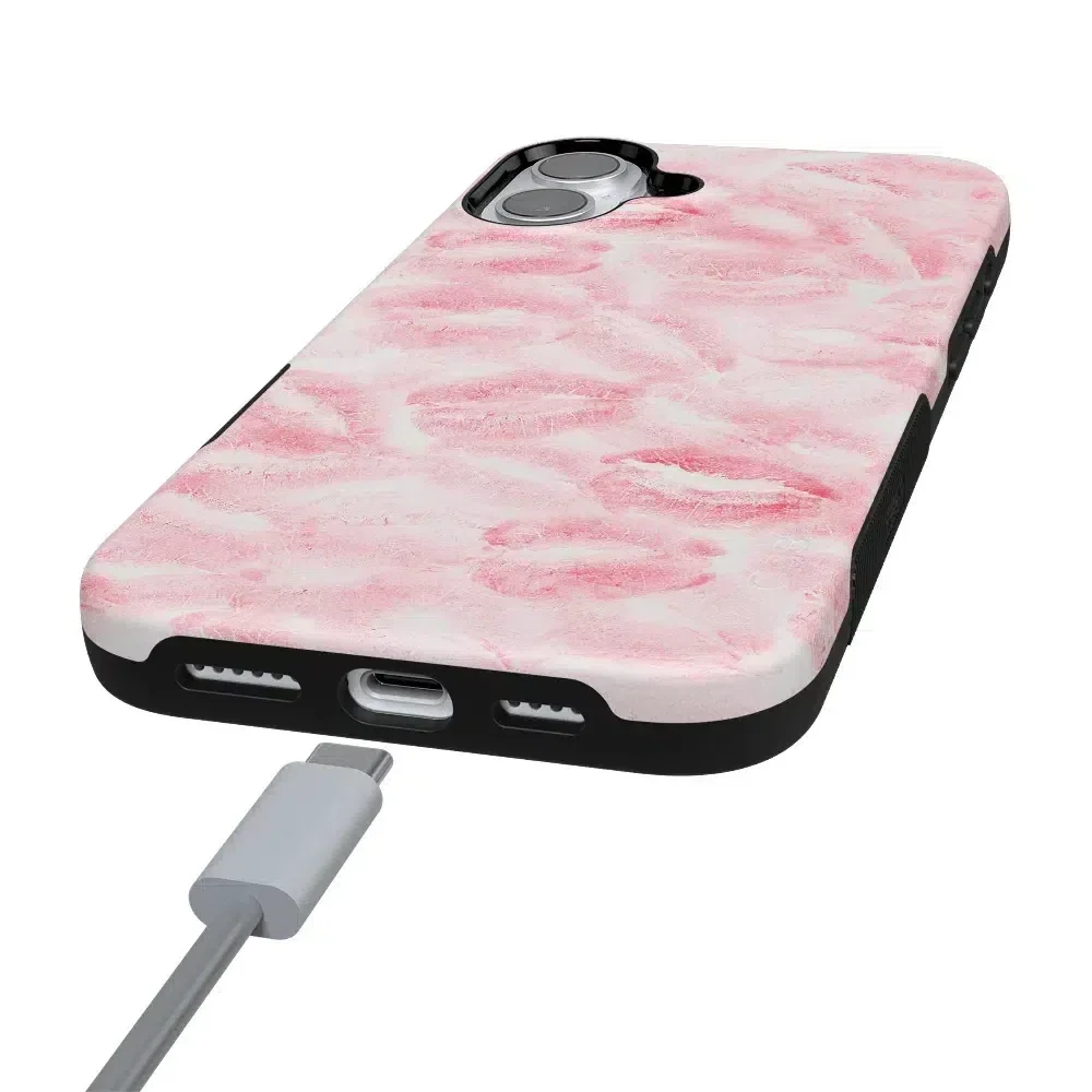 Sealed with a Kiss | Pink Lipstick Case