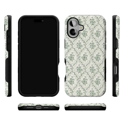 Sage Tapestry | Floral Vines Case