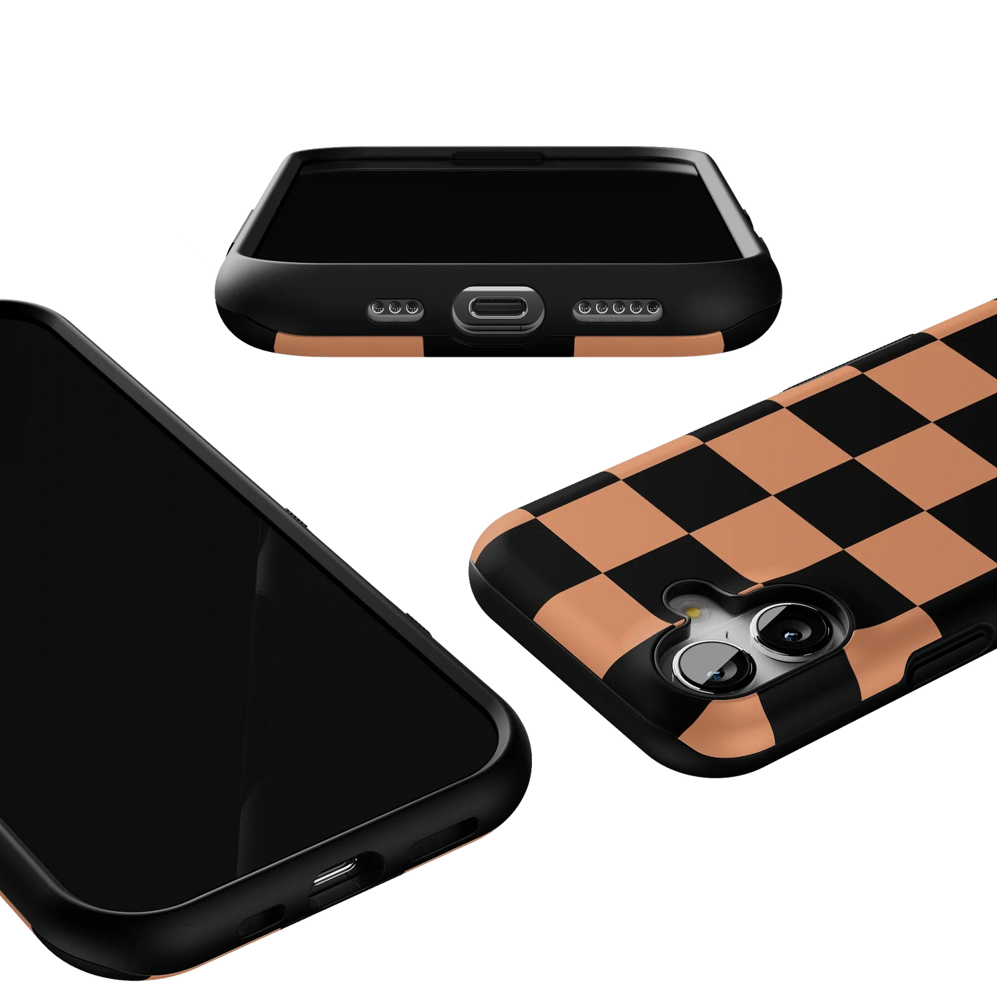 Fit Check | Black & Brown Checkerboard Case